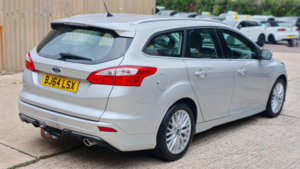 2014 Ford Focus 2.0 Tdci Zetec S Euro 5 5dr in Silver — image 6