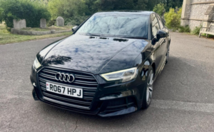 2017 Audi A3 2.0 Tfsi Black Edition S Tronic Euro 6 (s/s) 4dr in Black — image 2