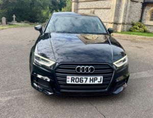 2017 Audi A3 2.0 Tfsi Black Edition S Tronic Euro 6 (s/s) 4dr in Black — image 4