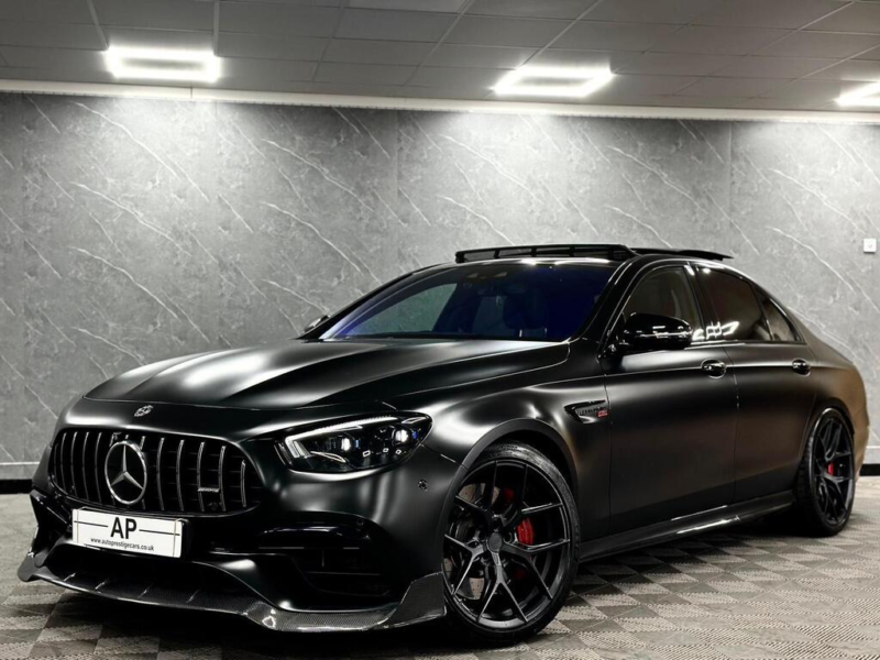 2020 Mercedes-Benz E Class 4.0 E63 V8 Biturbo Amg S Night Edition (premium Plus) Spds Mct 4matic+ Euro 6 (s/s) 4dr in Black — image 1