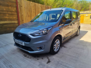2021 Ford Grand Tourneo Connect Side Entry Passenger Up Front Auto Wheelchair Accessible Disabled Access Vehicle Wav in Silver — image 6