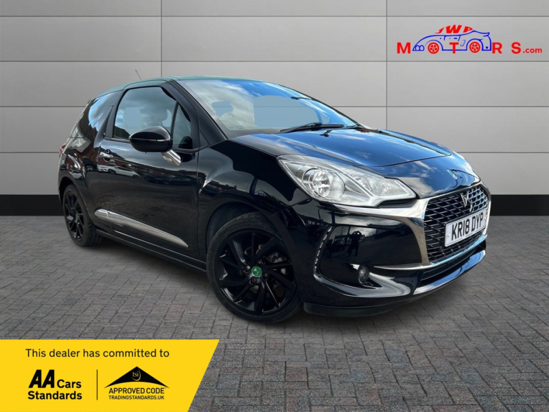2018 Ds Automobiles Ds 3 1.2 Puretech Performance Line in Black — image 1