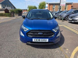 2018 Ford Ecosport 1.0t Ecoboost St-Line Euro 6 (s/s) 5dr in Blue — image 2