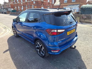 2018 Ford Ecosport 1.0t Ecoboost St-Line Euro 6 (s/s) 5dr in Blue — image 4
