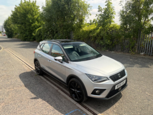 2018 SEAT Arona 1.0 Tsi Se Technology Euro 6 (s/s) 5dr in Silver — image 6