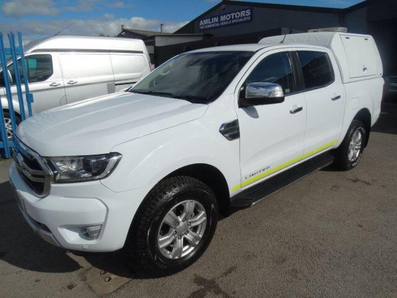2020 Ford Ranger 2.0 Ecoblue Limited 4WD Euro 6 (s/s) 4dr in White — image 1