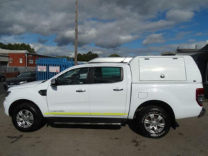 2020 Ford Ranger 2.0 Ecoblue Limited 4WD Euro 6 (s/s) 4dr in White — image 4