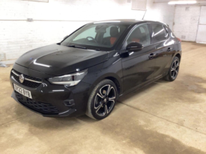2022 Vauxhall Corsa 1.2 Turbo Sri Edition Auto Euro 6 (s/s) 5dr in Black — image 3