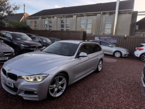 2016 BMW 3 Series 2.0 318d M Sport Touring Auto Euro 6 (s/s) 5dr in Silver — image 2
