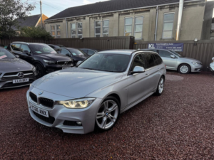 2016 BMW 3 Series 2.0 318d M Sport Touring Auto Euro 6 (s/s) 5dr in Silver — image 4