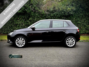 2020 Skoda Fabia 1.0 Tsi Se L Euro 6 (s/s) 5dr in Black — image 2