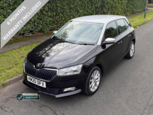 2020 Skoda Fabia 1.0 Tsi Se L Euro 6 (s/s) 5dr in Black — image 6