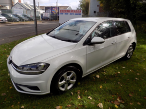 2017 Volkswagen Golf 1.6 Tdi Bluemotion Tech S Euro 6 (s/s) 5dr in White — image 5