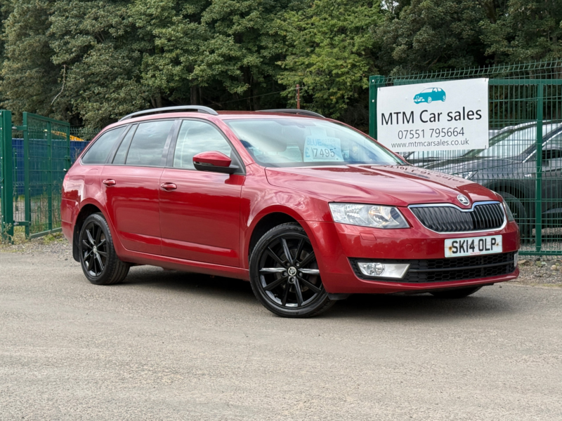 2014 Skoda Octavia 2.0 Tdi Elegance Estate 5dr Diesel Manual 4WD Euro 5 (s/s) (150 Ps) in Red — image 1