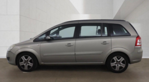 2009 Vauxhall Zafira 1.9 Cdti Exclusiv Auto Euro 4 5dr in Silver — image 6