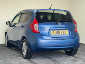 2015 Nissan Note 1.2 Dig-S Acenta CVT Euro 5 (s/s) 5dr in Blue — image 4