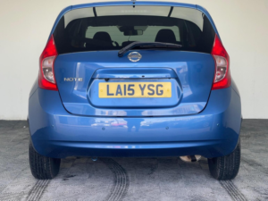 2015 Nissan Note 1.2 Dig-S Acenta CVT Euro 5 (s/s) 5dr in Blue — image 5