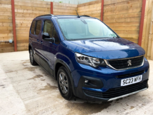 2023 Peugeot Rifter 4 SEAT Auto Wheelchair Accessible Disabled Access Vehicle Wav in Blue — image 5