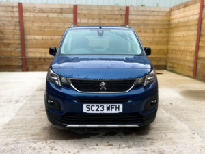 2023 Peugeot Rifter 4 SEAT Auto Wheelchair Accessible Disabled Access Vehicle Wav in Blue — image 6