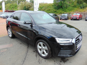 2015 Audi Q3 2.0 Tfsi S Line * Mot June 2027 * Full Dealer Service History * Finance Available * Free 6 Month in Black — image 3