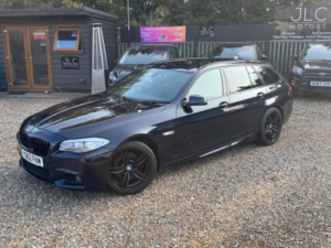 2012 BMW 5 Series 2.0 520d M Sport Touring Auto Euro 5 (s/s) 5dr in Black — image 3