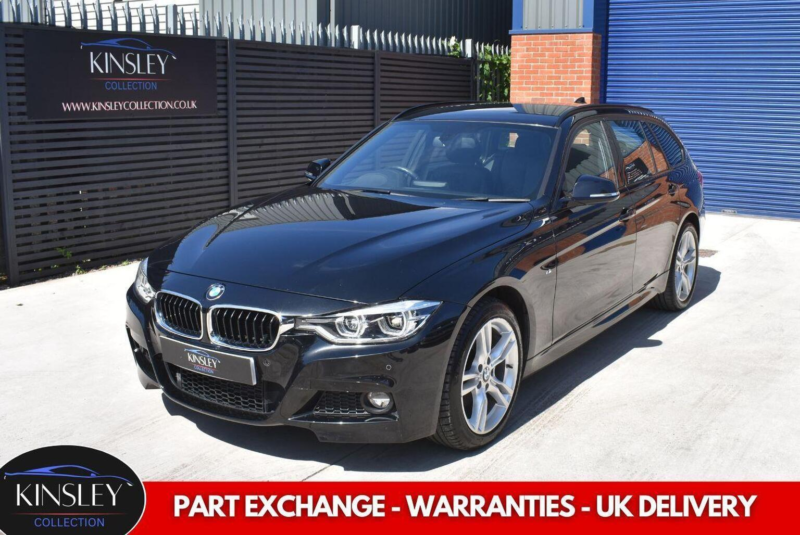 2017 BMW 3 Series 3.0 330d M Sport Touring Auto Xdrive Euro 6 (s/s) 5dr in Black — image 1