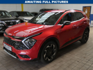 2023 Kia Sportage 1.6 T-Gdi Mhev Gt-Line SUV 5dr Petrol Hybrid Dct Euro 6 (s/s) (148 Bhp) in Red — image 2