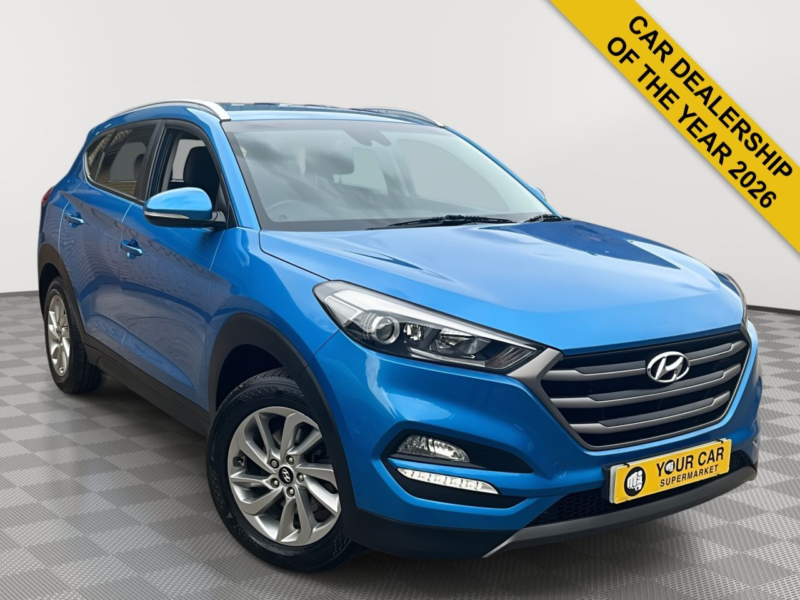 2015 Hyundai Tucson 1.7 Crdi Blue Drive Se Nav SUV 5dr Diesel Manual Euro 6 (s/s) (116 Ps) in Blue — image 1