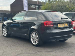 2012 Audi A3 2.0 Tdi Sport Hatchback 3dr Diesel Manual Euro 5 (s/s) (140 Ps) in Black — image 3