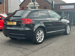 2012 Audi A3 2.0 Tdi Sport Hatchback 3dr Diesel Manual Euro 5 (s/s) (140 Ps) in Black — image 4