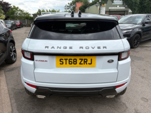 2018 Land Rover Range Rover Evoque 2.0 Td4 Landmark SUV 5dr Diesel Auto 4WD Euro 6 (s/s) (180 Ps) in White — image 5