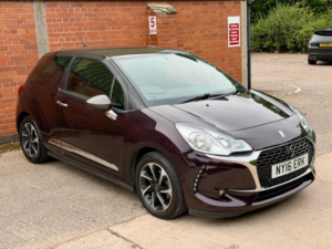 2016 Ds Automobiles Ds 3 1.2 Puretech Elegance Euro 6 (s/s) 3dr in Purple — image 2