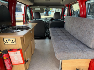 2008 Renault Across Freedom Renault Kangoo Micro Camper Van Urban Campers in Red — image 2