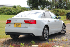 2012 Audi A6 2.0 Tfsi Mild Hybrid Jdm Import in White — image 6