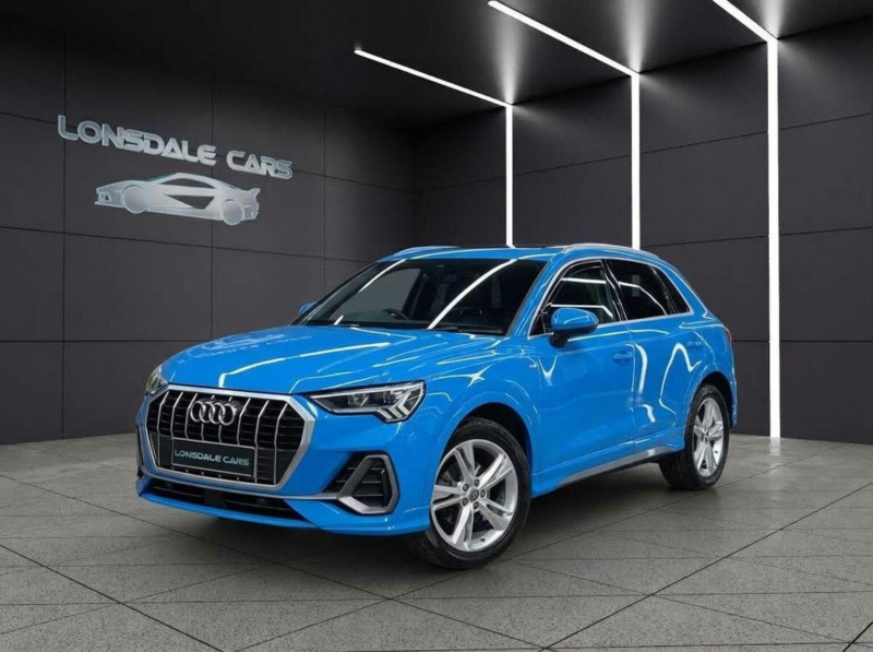 2019 Audi Q3 1.5 Tfsi Cod 35 S Line S Tronic Euro 6 (s/s) 5dr in Blue — image 1
