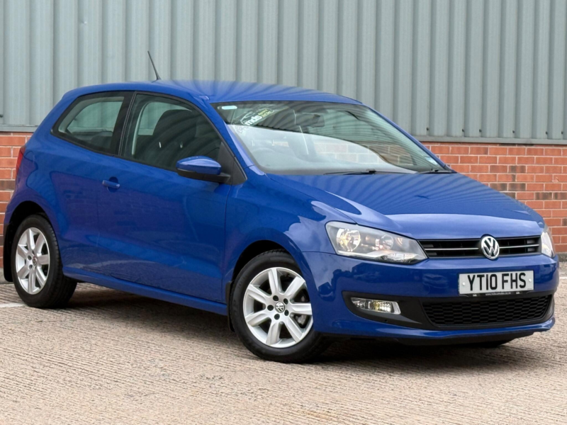 2010 Volkswagen Polo 1.2 Se Euro 5 3dr in Blue — image 1