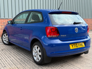 2010 Volkswagen Polo 1.2 Se Euro 5 3dr in Blue — image 3