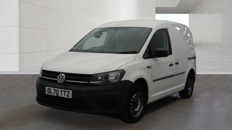 2020 Volkswagen Caddy 2.0 Tdi C20 Startline Panel Van 5dr Diesel Manual Swb Euro 6 102 Ps in White — image 1