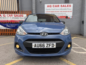 2016 Hyundai I10 1.0 S Euro 5 5dr in Blue — image 2