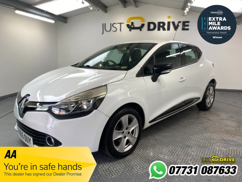 2015 Renault Clio 1.2 16v Dynamique Nav Hatchback 5dr Petrol Manual Euro 6 (75 Ps) in White — image 1
