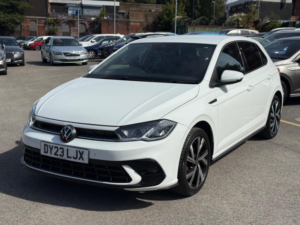 2023 Volkswagen Polo 1.0 Tsi R-Line DSG Euro 6 (s/s) 5dr in White — image 3