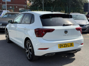 2023 Volkswagen Polo 1.0 Tsi R-Line DSG Euro 6 (s/s) 5dr in White — image 4