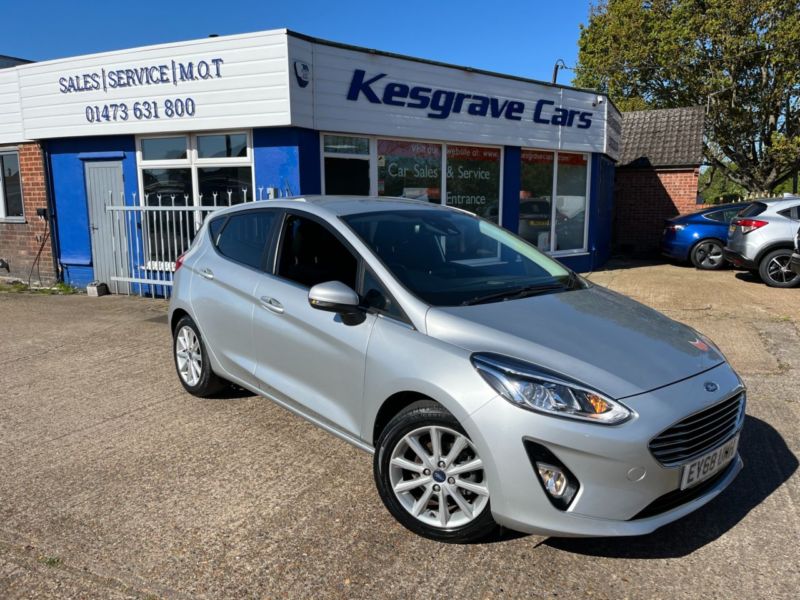 2018 Ford Fiesta 1.0t Ecoboost Titanium Hatchback 5dr Petrol Manual Euro 6 (s/s) (125 Ps) in Silver — image 1