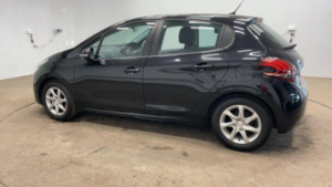 2018 Peugeot 208 1.2 Puretech Active Euro 6 (s/s) 5dr in Black — image 3