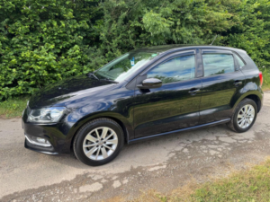 2014 Volkswagen Polo 1.2 Tsi Bluemotion Tech Se DSG Euro 6 (s/s) 5dr in Black — image 2