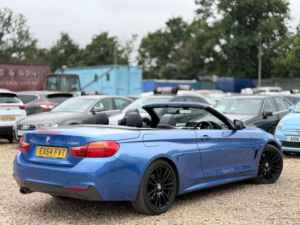 2014 BMW 4 Series 2.0 428i M Sport Auto Euro 6 (s/s) 2dr in Blue — image 3