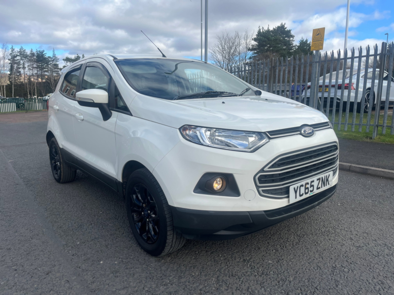 2015 Ford Ecosport 1.5 Tdci Zetec SUV 5dr Diesel Manual 2WD Euro 6 (95 Ps) in White — image 1