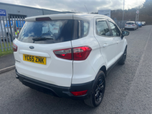 2015 Ford Ecosport 1.5 Tdci Zetec SUV 5dr Diesel Manual 2WD Euro 6 (95 Ps) in White — image 6
