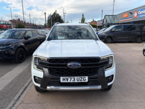 2023 Ford Ranger 2.0 Td Ecoblue Wildtrak Auto 4WD Euro 6 (s/s) 4dr in White — image 3