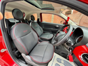 2014 Fiat 500 0.9 Twinair Lounge Euro 6 (s/s) 3dr in Red — image 5